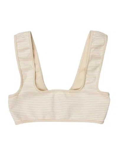 Pre-owned Marysia Striped Top In Neutral