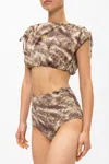 Marysia Swimsuit Top In Brown