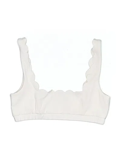 Pre-owned Marysia Swimsuit Top Ivory Swimwear