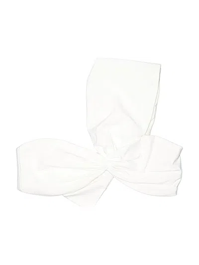 Pre-owned Marysia Swimsuit Top White Swimwear