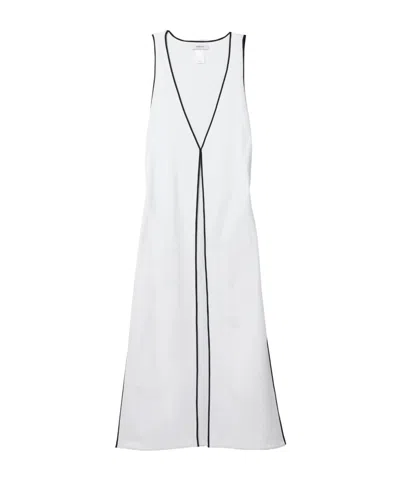 Marysia Terry Cloth Cover-up Dress In White