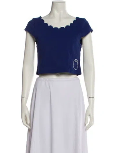 Pre-owned Marysia Top In Blue