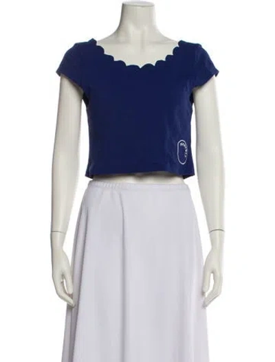 Pre-owned Marysia Top In Blue