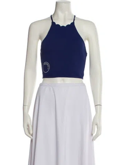 Pre-owned Marysia Top In Blue