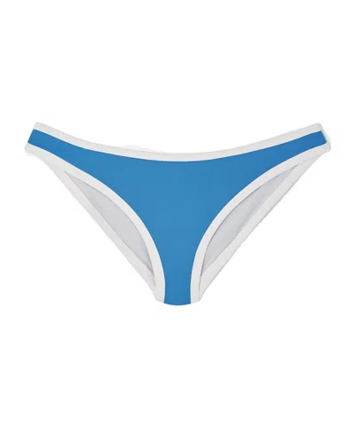 Marysia Two Tone Bikini Briefs In Blue