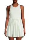 Marysia Women's Doris Fit-and-flare Active Minidress In Green