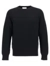 Ma'ry'ya Black Crew-neck Sweater In Black