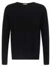 Ma'ry'ya Black Spongy Effect Sweater In Black