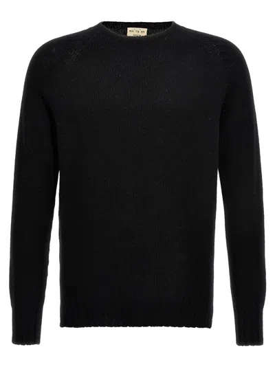 MA'RY'YA BLACK WOOL SWEATER
