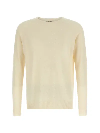 Ma'ry'ya Pullover Mit Schwammeffekt In Neutral
