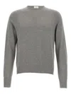 Ma'ry'ya Cashmere Blend Wool Sweater With Ribbed Details