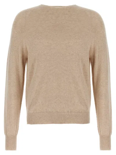 Ma'ry'ya Cashmere Cotton Sweater In Neutral