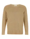 Ma'ry'ya Bouclé Sweater In Brown