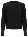Ma'ry'ya Black Spongy Effect Sweater In Black