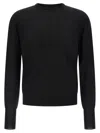 Ma'ry'ya Black Spongy Effect Sweater In Black