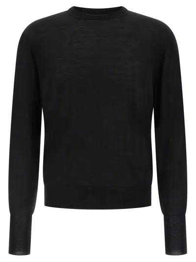 Ma'ry'ya Crew-neck Sweater In Black