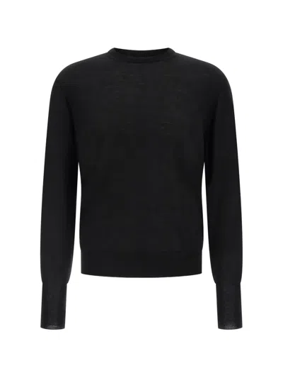 Ma'ry'ya Crew-neck Sweater In Black