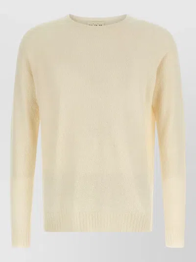 Ma'ry'ya Boat-neck Sweater In Neutral