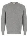 Ma'ry'ya Grey Wool Sweater In Gray