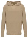 Ma'ry'ya Hooded Sweater In Green