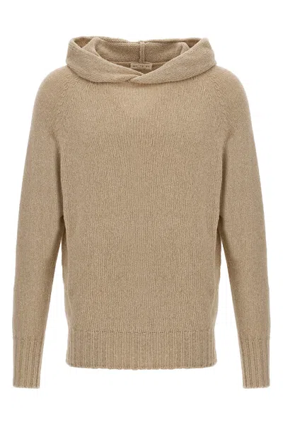 Ma'ry'ya Hooded Sweater In Sand