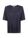 Ma'ry'ya Linen T-shirt In Multi