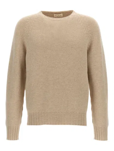 MA'RY'YA RAGLAN-SLEEVE WOOL SWEATER