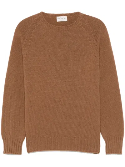 Ma'ry'ya Ribbed-knit Sweater In Neutrals