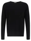 Ma'ry'ya Black Spongy Effect Sweater In Black