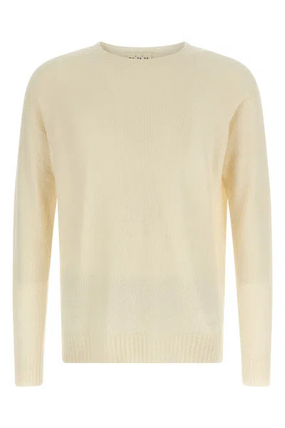 Ma'ry'ya Pullover Mit Schwammeffekt In Neutral