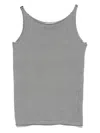 Ma'ry'ya Striped Tank Top In Gray