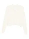 Ma'ry'ya V-neck Cardigan In Neutral