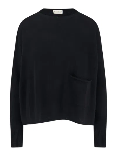 MA'RY'YA VIRGIN WOOL AND CASHMERE SWEATER