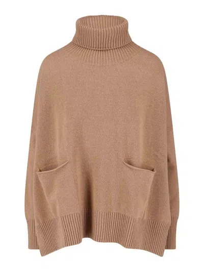 MA'RY'YA VIRGIN WOOL AND CASHMERE SWEATER
