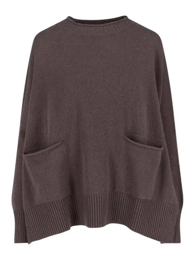 MA'RY'YA VIRGIN WOOL AND CASHMERE SWEATER