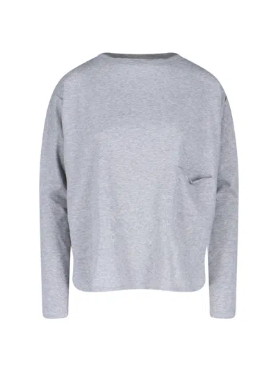 Ma'ry'ya Women's 100% Cotton Polo Shirt In Gray