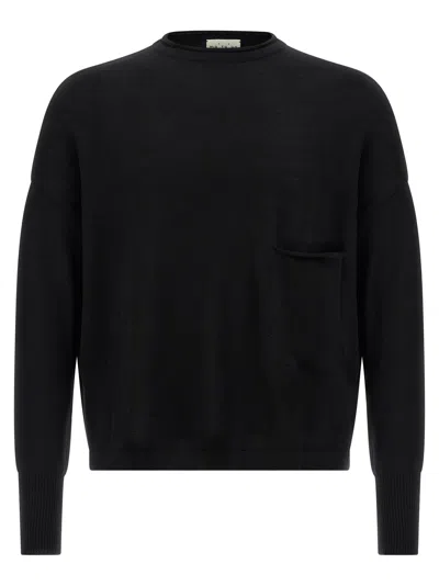 Ma'ry'ya Wool Sweater In Black