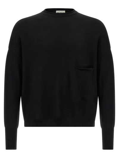 Ma'ry'ya Wool Sweater In Black