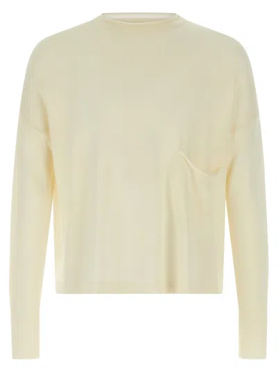 Ma'ry'ya Wool Sweater In Cream