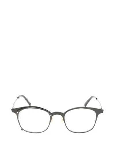 Masahiro Maruyama Geometric-frame Glasses In Gray