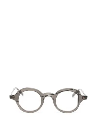 Masahiro Maruyama Geometric-frame Glasses In Gray