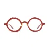 Masahiro Maruyama Round-frame Glasses In Brown