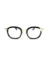 Masahiro Maruyama Mm/0011 No. 1 Eyewear In Black / Gold