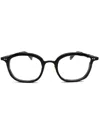 Masahiro Maruyama Mm/0011 No. 8 Eyewear In Black / Black