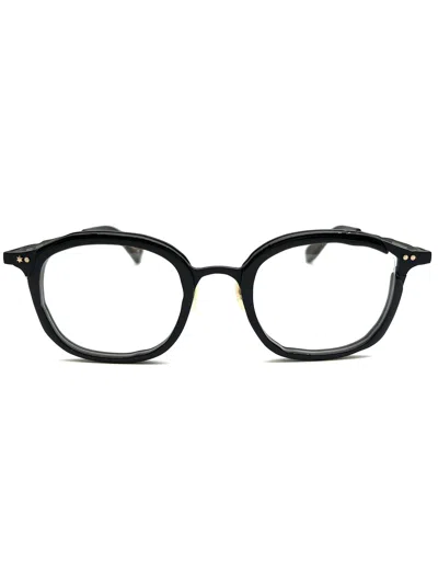 Masahiro Maruyama Mm/0011 No. 8 Eyewear In Black / Black