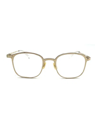 Masahiro Maruyama Mm/0014 No. 1 Eyewear In Gold