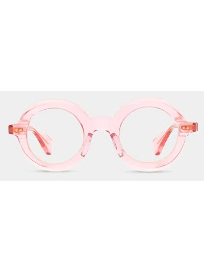 Masahiro Maruyama Mm/0024 No. 8 Eyewear In Clear Pink
