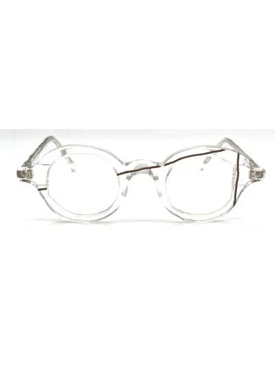 Masahiro Maruyama Mm/0079 No.3 Eyewear In Clear _ Gold