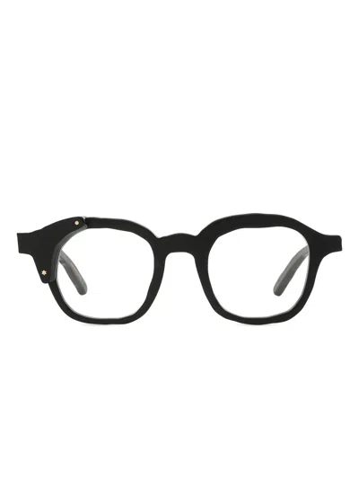 Masahiro Maruyama Round-frame Glasses In Black
