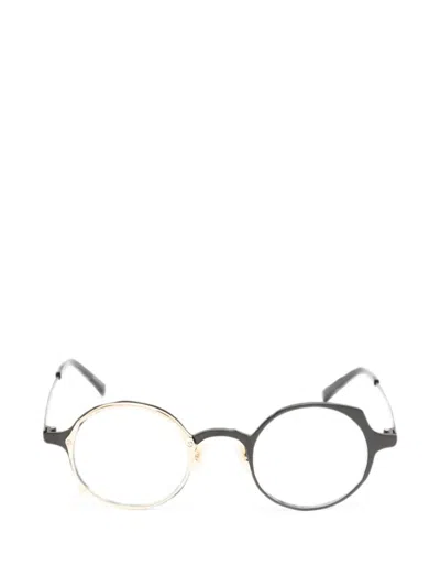 Masahiro Maruyama Round-frame Glasses In Black